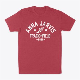 Anna Jarvis Elementary School Track and Field Classic Dad T-Shirt