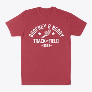 Godfrey G Berry Elementary School Track and Field Classic Dad T-Shirt
