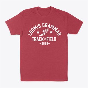 Loomis Grammar School Track and Field Classic Dad T-Shirt