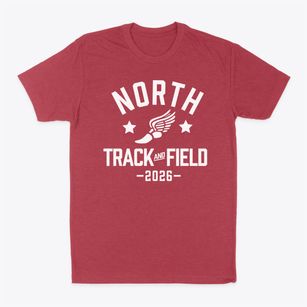 North Elementary School Track and Field Classic Dad T-Shirt