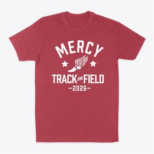 Mercy High School Track and Field Classic Dad T-Shirt