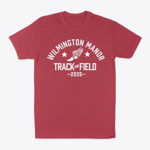 Wilmington Manor Elementary School Track and Field Classic Dad T-Shirt
