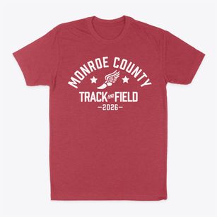 Monroe County Middle School Track and Field Classic Dad T-Shirt