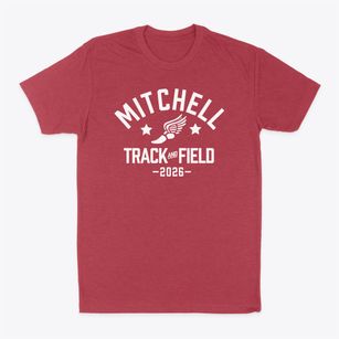 Mitchell Elementary School Track and Field Classic Dad T-Shirt