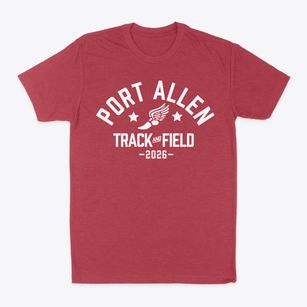 Port Allen Elementary School Track and Field Classic Dad T-Shirt