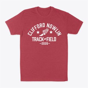 Clifford Nowlin Middle School Track and Field Classic Dad T-Shirt