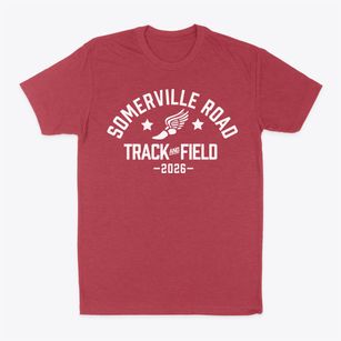 Somerville Road Elementary School Track and Field Classic Dad T-Shirt