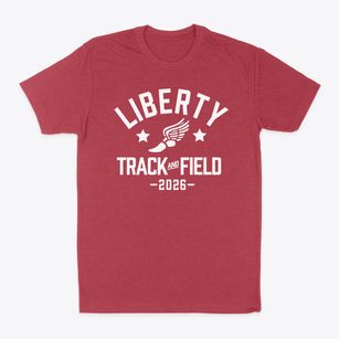 Liberty Academy Track and Field Classic Dad T-Shirt