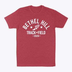 Bethel Hill Charter School Track and Field Classic Dad T-Shirt