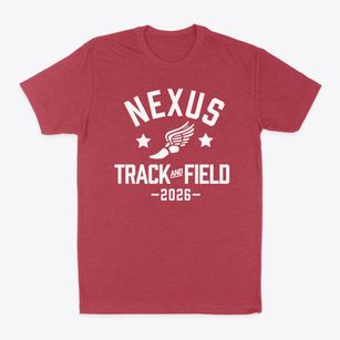 Nexus Academy Track and Field Classic Dad T-Shirt
