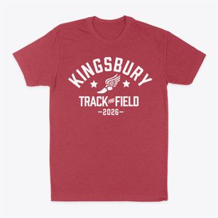 Kingsbury High School Track and Field Classic Dad T-Shirt