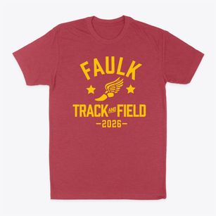 Faulk Middle School Track and Field Classic Dad T-Shirt