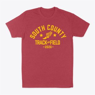 South County Middle School Track and Field Classic Dad T-Shirt
