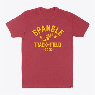 Spangle Adventist Elementary School Track and Field Classic Dad T-Shirt