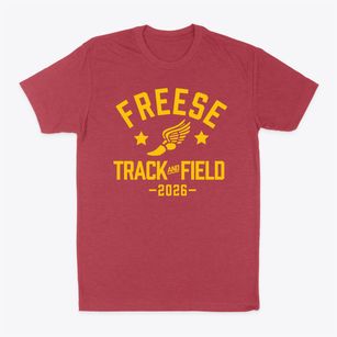 Freese Elementary School Track and Field Classic Dad T-Shirt