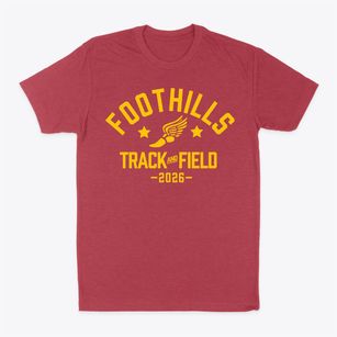 Foothills Elementary School Track and Field Classic Dad T-Shirt