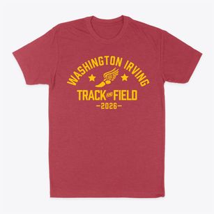Washington Irving Middle School Track and Field Classic Dad T-Shirt