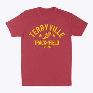 Terryville High School Track and Field Classic Dad T-Shirt