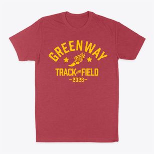 Greenway Elementary School Track and Field Classic Dad T-Shirt