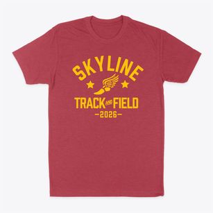 Skyline Prep Track and Field Classic Dad T-Shirt