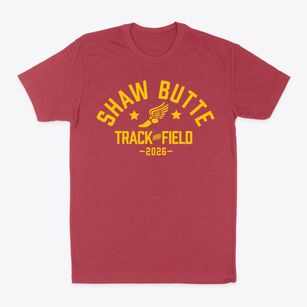 Shaw Butte Elementary School Track and Field Classic Dad T-Shirt