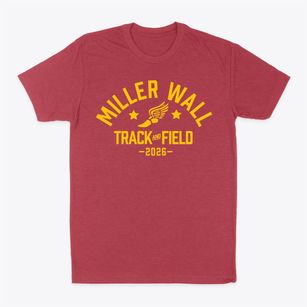 Miller Wall Elementary School Track and Field Classic Dad T-Shirt