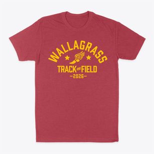 Wallagrass Elementary School Track and Field Classic Dad T-Shirt