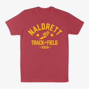 Naldrett Elementary School Track and Field Classic Dad T-Shirt