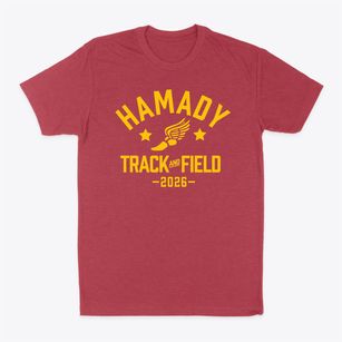 Hamady Middle And High School Track and Field Classic Dad T-Shirt