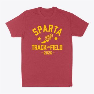 Sparta Middle School Track and Field Classic Dad T-Shirt