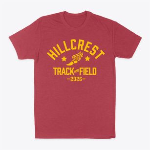 Hillcrest Primary School Track and Field Classic Dad T-Shirt