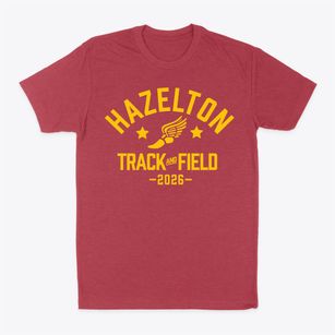 Hazelton Elementary School Track and Field Classic Dad T-Shirt