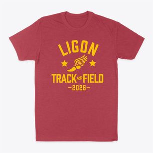 Ligon Middle School Track and Field Classic Dad T-Shirt