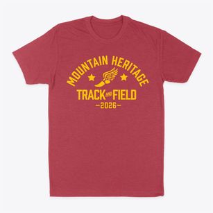 Mountain Heritage High School Track and Field Classic Dad T-Shirt