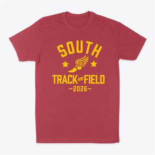 South High School Track and Field Classic Dad T-Shirt