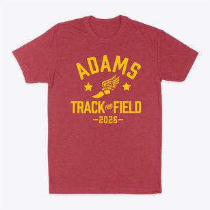 Adams Elementary School Track and Field Classic Dad T-Shirt