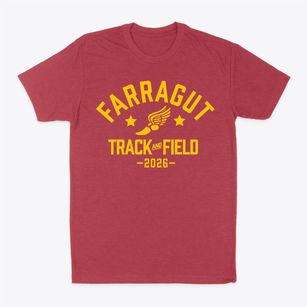 Farragut Elementary School Track and Field Classic Dad T-Shirt