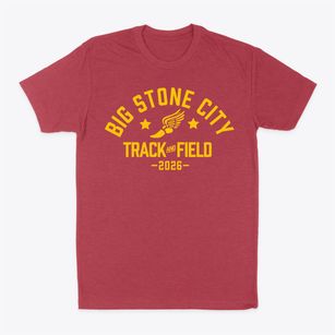 Big Stone City School Track and Field Classic Dad T-Shirt