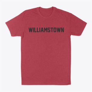 Williamstown Massachusetts Classic Block Classic Dad T-Shirt