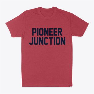 Pioneer Junction Montana Classic Block Classic Dad T-Shirt