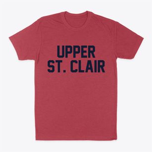 Upper St. Clair Pennsylvania Classic Block Classic Dad T-Shirt