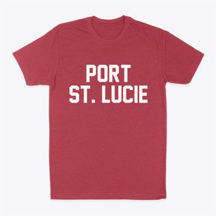 Port St. Lucie Florida Classic Block Classic Dad T-Shirt
