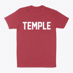 Temple Pennsylvania Classic Block Classic Dad T-Shirt