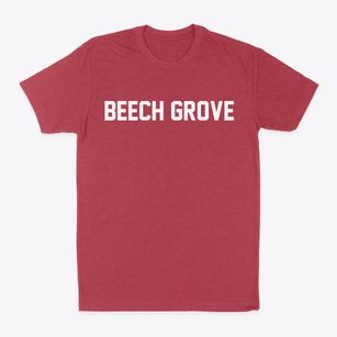 Beech Grove Kentucky Classic Block Classic Dad T-Shirt