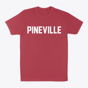 Pineville North Carolina Classic Block Classic Dad T-Shirt
