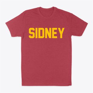 Sidney Nebraska Classic Block Classic Dad T-Shirt