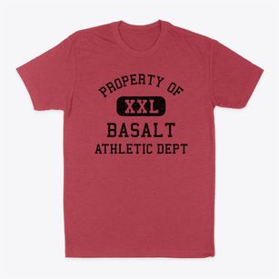 Basalt Idaho Athletic Dept Classic Dad T-Shirt