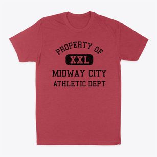 Midway City California Athletic Dept Classic Dad T-Shirt