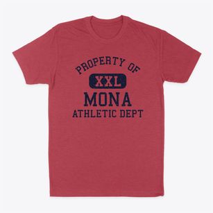 Mona Iowa Athletic Dept Classic Dad T-Shirt
