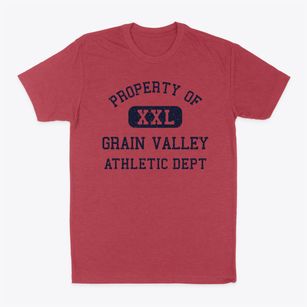 Grain Valley Missouri Athletic Dept Classic Dad T-Shirt